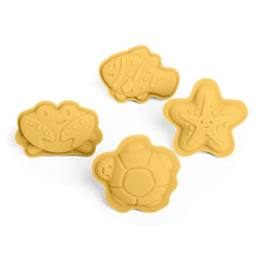 Garden Honey Yellow Character Sand Moulds-Baby Bath. Water & Sand Toys, Bigjigs Toys, Eco Friendly, Forest School & Outdoor Garden Equipment, Messy Play, Outdoor Sand & Water Play, Sand, Sand & Water, Seasons, Sensory Garden, Spring, Summer, Toy Garden Tools, Water & Sand Toys-Learning SPACE