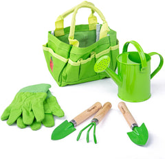 Gardening Small Tote Bag with Tools Childrens-Bigjigs Toys, Calmer Classrooms, Forest School & Outdoor Garden Equipment, Helps With, Messy Play, Pollination Grant, Seasons, Sensory Garden, Spring, Stock, Toy Garden Tools-Learning SPACE