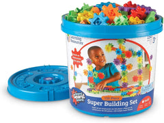 Gears! Gears! Gears!® Super Set-Additional Need, Early years Games & Toys, Engineering & Construction, Fine Motor Skills, Gifts For 3-5 Years Old, Helps With, Learning Activity Kits, Learning Resources, Primary Games & Toys, S.T.E.M, Stacking Toys & Sorting Toys, Stock, Technology & Design-Learning SPACE
