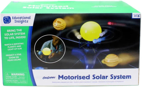 Geosafari® Motorised Solar System-Learning Resources, Outer Space, S.T.E.M, Science Activities, Star & Galaxy Theme Sensory Room, Stock-Learning SPACE