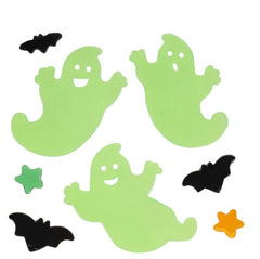 Halloween Window Stickers - Glow In The Dark-Crafty Bitz Craft Supplies, Glow in the Dark, Halloween, Seasons-Learning SPACE