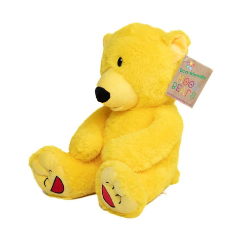 Happy Bear - Mood Bear-Additional Need, Comfort Toys, Eco Friendly, Emotions & Self Esteem, Helps With, Mood Bear, PSHE, Social Emotional Learning-Learning SPACE