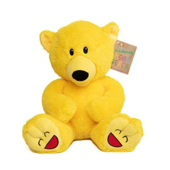 Happy Bear - Mood Bear-Additional Need, Comfort Toys, Eco Friendly, Emotions & Self Esteem, Helps With, Mood Bear, PSHE, Social Emotional Learning-Learning SPACE