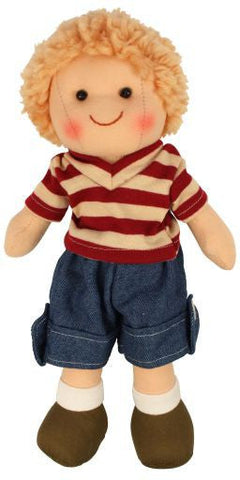 Harry Rag Doll-Baby Soft Toys, Bigjigs Toys, Dolls & Doll Houses, Gifts For 1 Year Olds, Gifts For 2-3 Years Old, Imaginative Play, Nurture Room, Puppets & Theatres & Story Sets, Stock-Learning SPACE