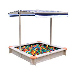 Hedstrom Play - Sand / Ball Pit with Canopy-Eco Friendly, Hedstrom, Messy Play, Outdoor Furniture, Outdoor Sand & Water Play, Sand, Sand & Water, Sand Pit, Sensory Garden-Learning SPACE