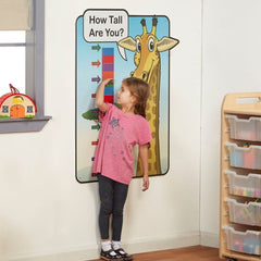 Height Chart - Giraffe Outdoor/Indoor Sign-Additional Need, Calmer Classrooms, Classroom Displays, Early Years Books & Posters, Forest School & Outdoor Garden Equipment, Helps With, Inspirational Playgrounds, Playground Equipment, Playground Wall Art & Signs, PSHE, Sensory Wall Panels & Accessories, Social Emotional Learning, Stock, Wall & Ceiling Stickers, World & Nature-Learning SPACE