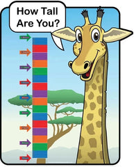 Height Chart - Giraffe Outdoor/Indoor Sign-Additional Need, Calmer Classrooms, Classroom Displays, Early Years Books & Posters, Forest School & Outdoor Garden Equipment, Helps With, Inspirational Playgrounds, Playground Equipment, Playground Wall Art & Signs, PSHE, Sensory Wall Panels & Accessories, Social Emotional Learning, Stock, Wall & Ceiling Stickers, World & Nature-Learning SPACE