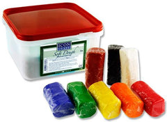 Icon Craft Tub Of 8x300g Soft Dough-AllSensory, Art Materials, Arts & Crafts, Craft Activities & Kits, Crafty Bitz Craft Supplies, Early Arts & Crafts, Messy Play, Modelling Clay, Primary Arts & Crafts, Sensory Processing Disorder, Stock, Tactile Toys & Books-Learning SPACE