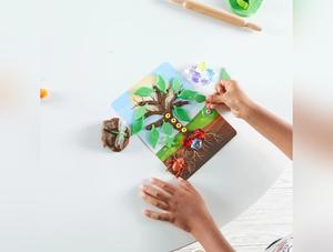 Into The Garden Sensory Activity Kit-Arts & Crafts-Art Materials, Arts & Crafts, Early Arts & Crafts, Learning Activity Kits, Learning Resources, Modelling Clay, Primary Arts & Crafts, Seasons, Spring-Learning SPACE
