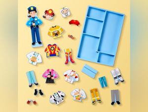 Julia - Magnetic Dress Up Puzzle-Puzzles-13-99 Piece Jigsaw, Dress Up Costumes & Masks, Imaginative Play, Pretend play, Strength & Co-Ordination-Learning SPACE