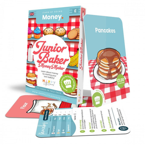 Junior Baker Money Maker Flashcards - Learn about Money-Early Years Maths, Happy Little Doers, Maths, Money, Primary Games & Toys, Primary Maths-Learning SPACE