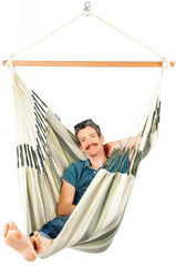 LA SIESTA® Domingo Cedar - Hammock Chair-Hammocks, Indoor Swings, La Siesta Hammocks, Outdoor Swings, Teen & Adult Swings-Learning SPACE