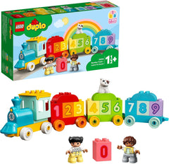 LEGO® Duplo® - Number Train-Cars & Transport, Counting Numbers & Colour, Early Years Maths, Gifts For 2-3 Years Old, Imaginative Play, LEGO®, Maths, Primary Maths, S.T.E.M, Small World, Stock-Learning SPACE