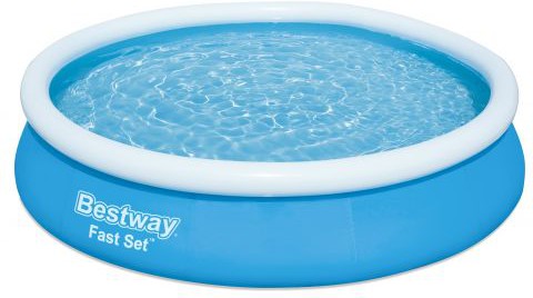 Large Fast Set Pool (12ft)-Pool, Water & Sand Toys-Bestway, Seasons, Stock, Summer, Swimming Pools-Learning SPACE