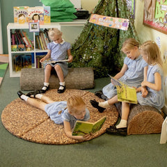 Learn About Nature Bundle-Bean Bags & Cushions, Children's Wooden Seating, Chill Out Area, Cushions, Eden Learning Spaces, Nature Learning Environment, Nature Sensory Room, Outdoor Furniture, Seating, Sensory Room Furniture-Learning SPACE
