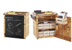 Left & Right Shedlets (2Pk)-Cosy Direct, Cupboards, Cupboards With Doors, Sheds-Learning SPACE