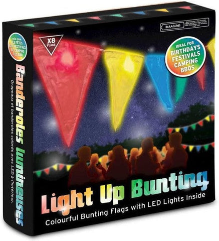 Light Up Bunting - Room Decorations-AllSensory, Sensory Light Up Toys, Stock, Tobar Toys-Learning SPACE