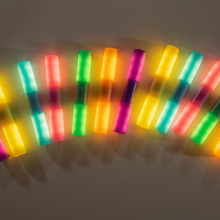 Light Up and Glow Cylinders-AllSensory, Sensory Light Up Toys, TTS Toys-Learning SPACE