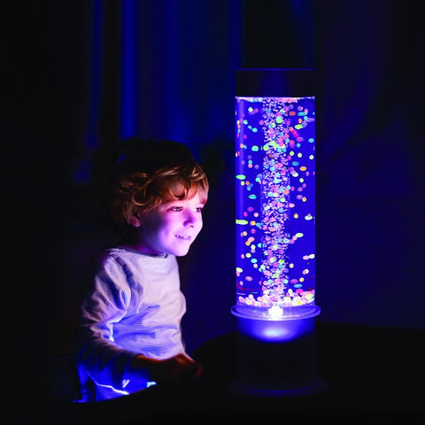 Lumina Bubble Tube 60cm x 15cm and Floating Balls-AllSensory, Bubble Tubes, Calming and Relaxation, Helps With, Lumina, Neuro Diversity, Sensory Processing Disorder, Stock, Visual Sensory Toys-Learning SPACE
