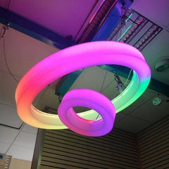 Lumina Colour Changing Ceiling Ring-AllSensory, Lumina, Matrix Group, Sensory Ceiling Lights, Visual Sensory Toys-Learning SPACE