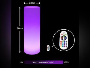 Lumina Colour Changing Cylinder-Novelty Lighting-ADD/ADHD, Autism, Calming and Relaxation, Colour Columns, Helps With, Lumina, Neuro Diversity, Teenage Lights-Learning SPACE
