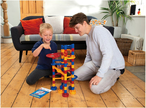 Marble Run- Super-Additional Need, Cause & Effect Toys, Engineering & Construction, Fine Motor Skills, Galt, Gifts for 5-7 Years Old, Learning Activity Kits, Maths, Primary Maths, S.T.E.M, Shape & Space & Measure, Stacking Toys & Sorting Toys, Stock, Tracking & Bead Frames-Learning SPACE