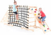 Medium Wooden Climb System-Additional Need, Balancing Equipment, Exercise, Gross Motor and Balance Skills, Helps With, Movement Breaks, Outdoor Climbing Frames, Sensory Climbing Equipment, Stock-Learning SPACE