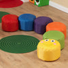 Minibeast Caterpillar - Modular Seating-Bean Bags & Cushions, Cushions, Eden Learning Spaces, Modular Seating, Sensory Garden-Learning SPACE