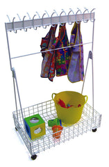 Mobile Outdoor Cloakroom-Cloakroom, Cosy Direct, Storage, Storage Bins & Baskets, Trolleys-Learning SPACE