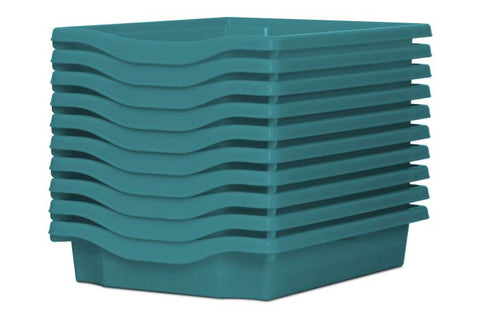 Monarch Trays Multi Packs-Monarch UK, Trays-Single (10Pack)-Metal Blue-Learning SPACE