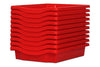 Monarch Trays Multi Packs-Monarch UK, Trays-Single (10Pack)-Red-Learning SPACE