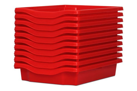 Monarch Trays Multi Packs-Monarch UK, Trays-Single (10Pack)-Red-Learning SPACE