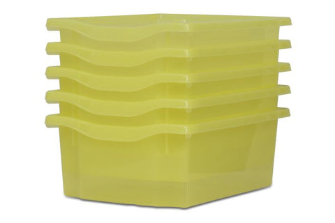 Monarch Trays Multi Packs-Monarch UK, Trays-Double (5 Pack)-Citron Tint-Learning SPACE