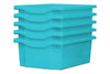 Monarch Trays Multi Packs-Monarch UK, Trays-Double (5 Pack)-Light Blue-Learning SPACE