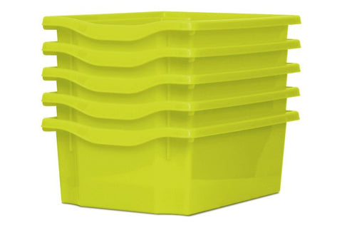 Monarch Trays Multi Packs-Monarch UK, Trays-Double (5 Pack)-Lime-Learning SPACE