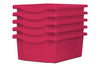 Monarch Trays Multi Packs-Monarch UK, Trays-Double (5 Pack)-Pink-Learning SPACE