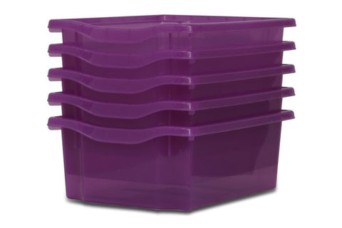 Monarch Trays Multi Packs-Monarch UK, Trays-Double (5 Pack)-Violet Tint-Learning SPACE