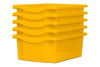 Monarch Trays Multi Packs-Monarch UK, Trays-Double (5 Pack)-Yellow-Learning SPACE