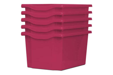 Monarch Trays Multi Packs-Monarch UK, Trays-Triple (5 Pack)-Pink-Learning SPACE