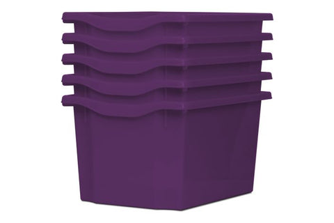 Monarch Trays Multi Packs-Monarch UK, Trays-Triple (5 Pack)-Purple-Learning SPACE