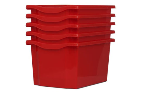 Monarch Trays Multi Packs-Monarch UK, Trays-Triple (5 Pack)-Red-Learning SPACE