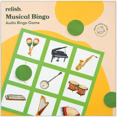 Musical Bingo Board Game by Relish for Dementia-Additional Need, Dementia, Maths, Memory Pattern & Sequencing, Primary Maths, Table Top & Family Games-Learning SPACE