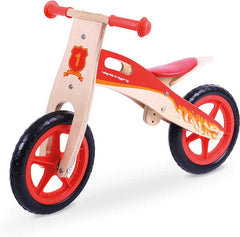 My First Balance Bike - Red-Additional Need, Balance Bikes, Bigjigs Toys, Early Years. Ride On's. Bikes. Trikes, Exercise, Gross Motor and Balance Skills, Ride & Scoot, Ride On's. Bikes & Trikes, Stock-Learning SPACE