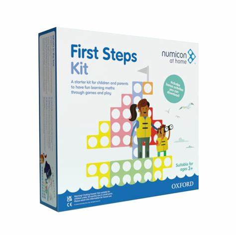 Numicon at Home First Steps Kit-Addition & Subtraction, Counting Numbers & Colour, Dyscalculia, Early Years Maths, Learning Activity Kits, Maths, Multiplication & Division, Neuro Diversity, Primary Maths, Threading-Learning SPACE