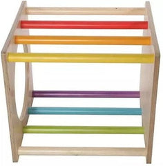 Open Climbing Rainbow Cube-Additional Need, Baby Climbing Frame, Gross Motor and Balance Skills, Helps With, Matrix Group-Learning SPACE