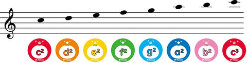 P-tunes Push Pump Set-AllSensory, communication, Helps With, Music, Neuro Diversity, Primary Music, Sensory Seeking, Sound, Sound Equipment, Suzuki Music, Talking Buttons & Buzzers-Learning SPACE