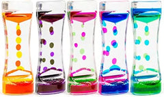 Pack of 5 Liquid Motion Toy Timers-Cause & Effect Toys, Classroom Packs, Fidget, Maths, Sand Timers & Timers-Learning SPACE