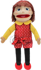 People Puppet Buddy - Girl (Light Skin Tone)-communication, Communication Games & Aids, Helps With, Imaginative Play, Neuro Diversity, Primary Literacy, Puppets & Theatres & Story Sets, Stock, The Puppet Company-Learning SPACE