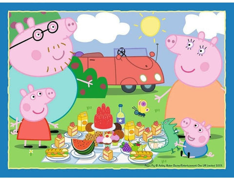 Peppa Pig 4 in Box Jigsaw Puzzles-13-99 Piece Jigsaw, Gifts For 2-3 Years Old, Gifts For 3-5 Years Old, Ravensburger Jigsaws-Learning SPACE