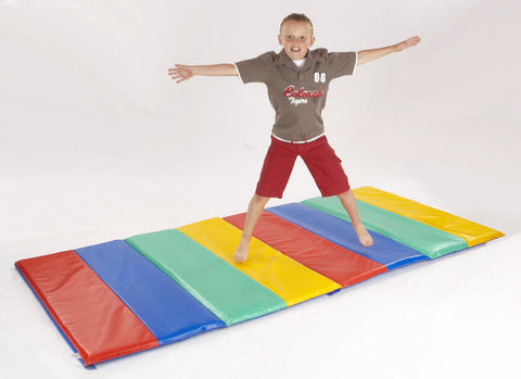 Play Mat - Folding Rainbow-Playgyms & Playmats-AllSensory, Baby Sensory Toys, Down Syndrome, Matrix Group, Mats, Mats & Rugs, Multi-Colour, Playmat, Playmats & Baby Gyms, Rainbow Theme Sensory Room, Sensory Flooring-Learning SPACE